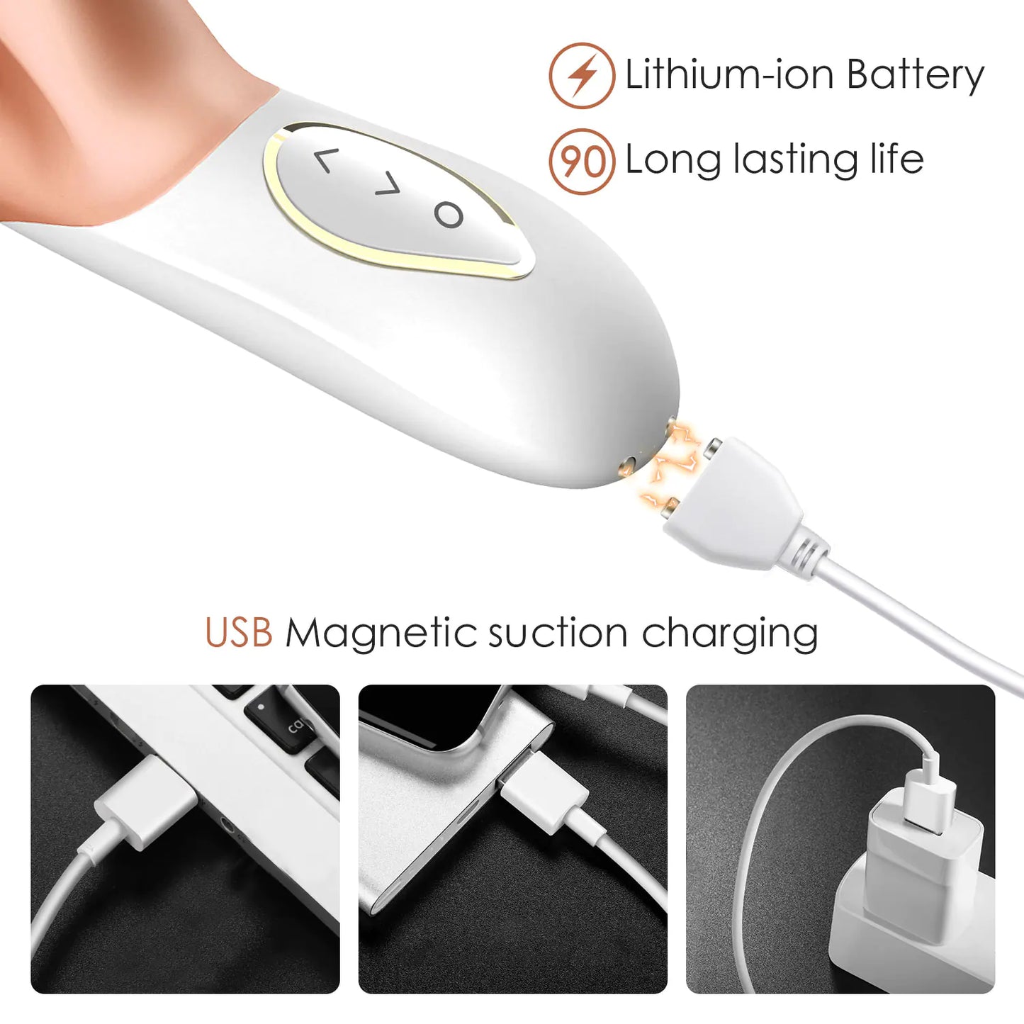 Vibrating G-Spot Massager for Women and Clitoral Stimulator