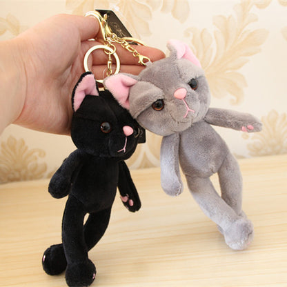 ShadowMood Cat Charm Toy Keychain Accessory