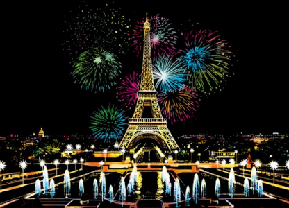 Reveal a Stunning City Night — One Scratch at a Time