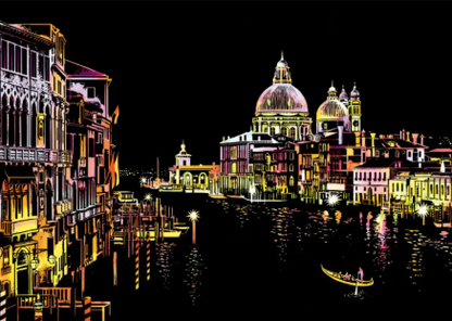 Reveal a Stunning City Night — One Scratch at a Time