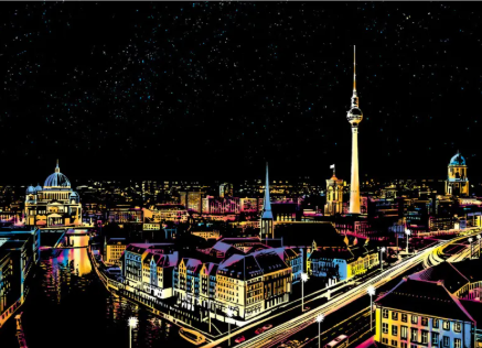 Reveal a Stunning City Night — One Scratch at a Time