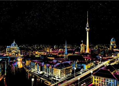 Reveal a Stunning City Night — One Scratch at a Time