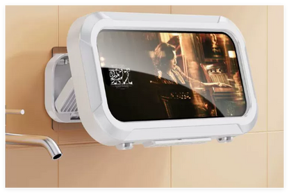 Bathroom Waterproof Bluetooth Speaker & Phone Holder Bracket