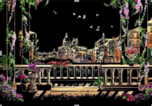 City Lights Scratch Art Kit – Reveal the Magic of a Vibrant Night City