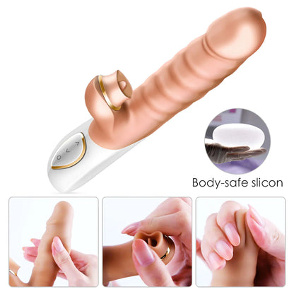 Vibrating G-Spot Massager for Women and Clitoral Stimulator