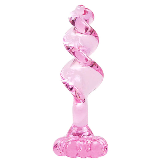 Crystal Glass G-spot Anal Plug for Couples
