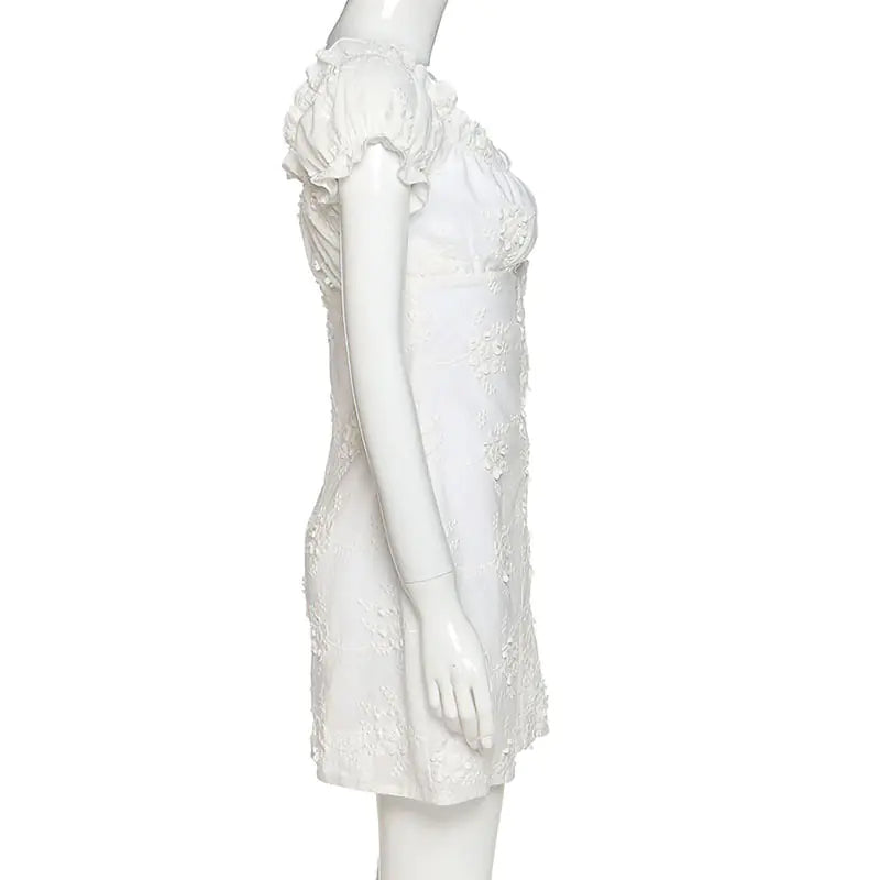 Summer V-Neck Bodycon Dress – Elegant & Curve-Enhancing