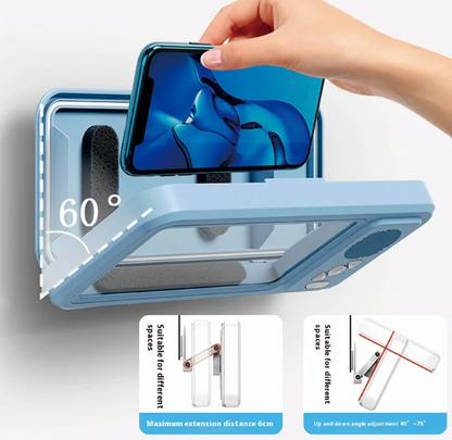 Bathroom Waterproof Bluetooth Speaker & Phone Holder Bracket