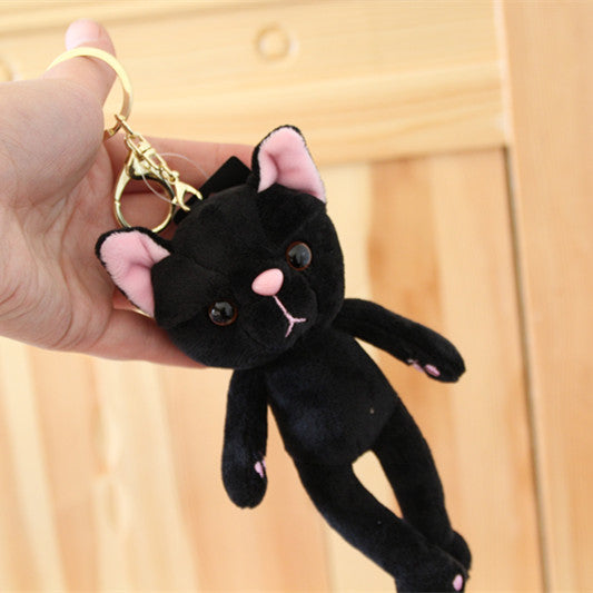 ShadowMood Cat Charm Toy Keychain Accessory