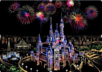 City Lights Scratch Art Kit – Reveal the Magic of a Vibrant Night City