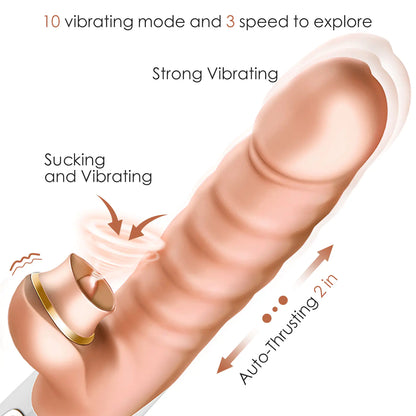 Vibrating G-Spot Massager for Women and Clitoral Stimulator