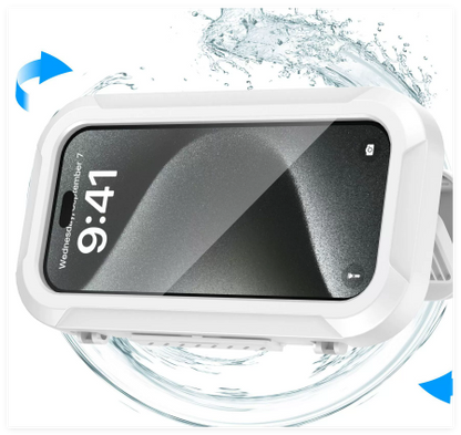 Bathroom Waterproof Bluetooth Speaker & Phone Holder Bracket