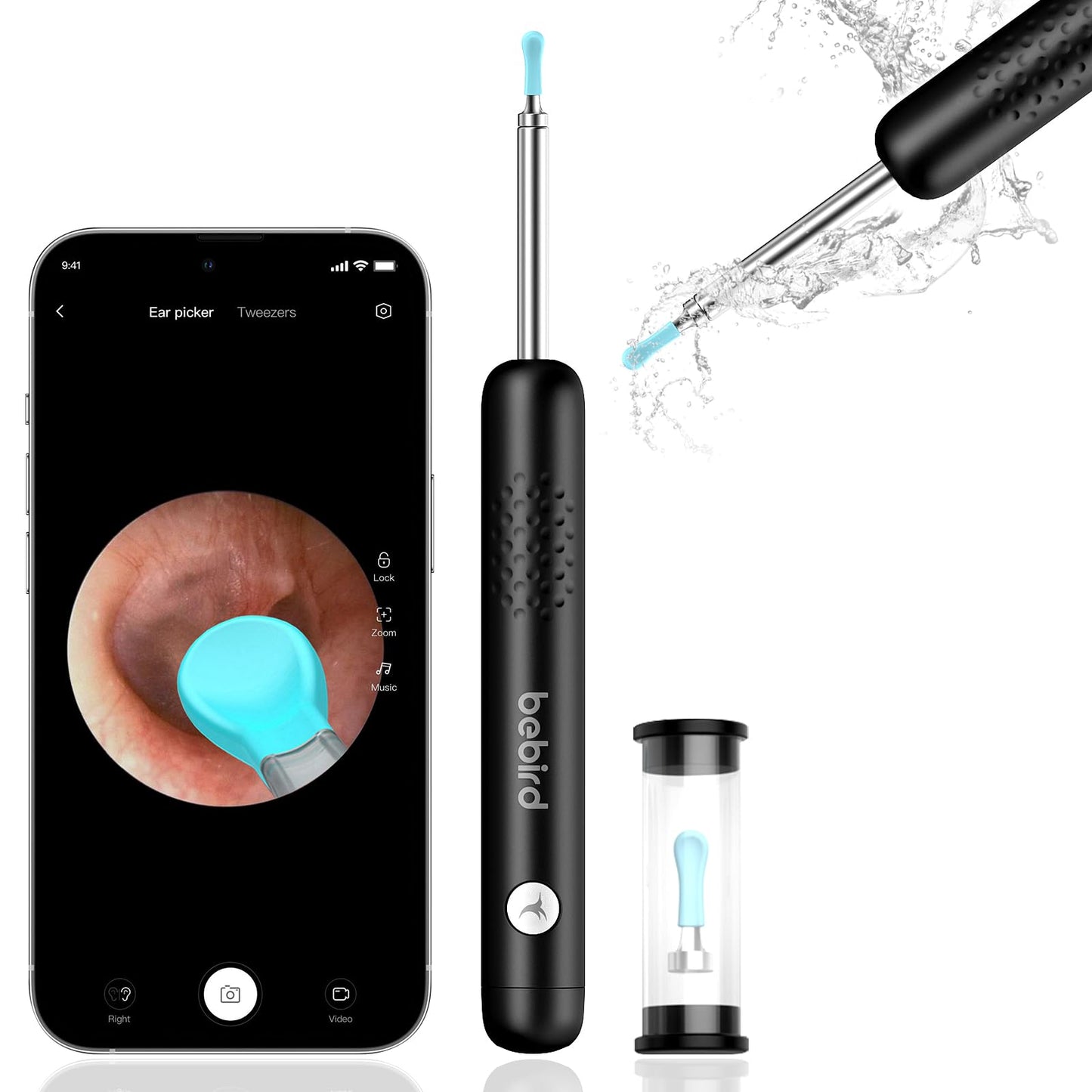 Smart HD Ear Wax Removal Camera – Safe, Clear & Easy Ear Cleaning