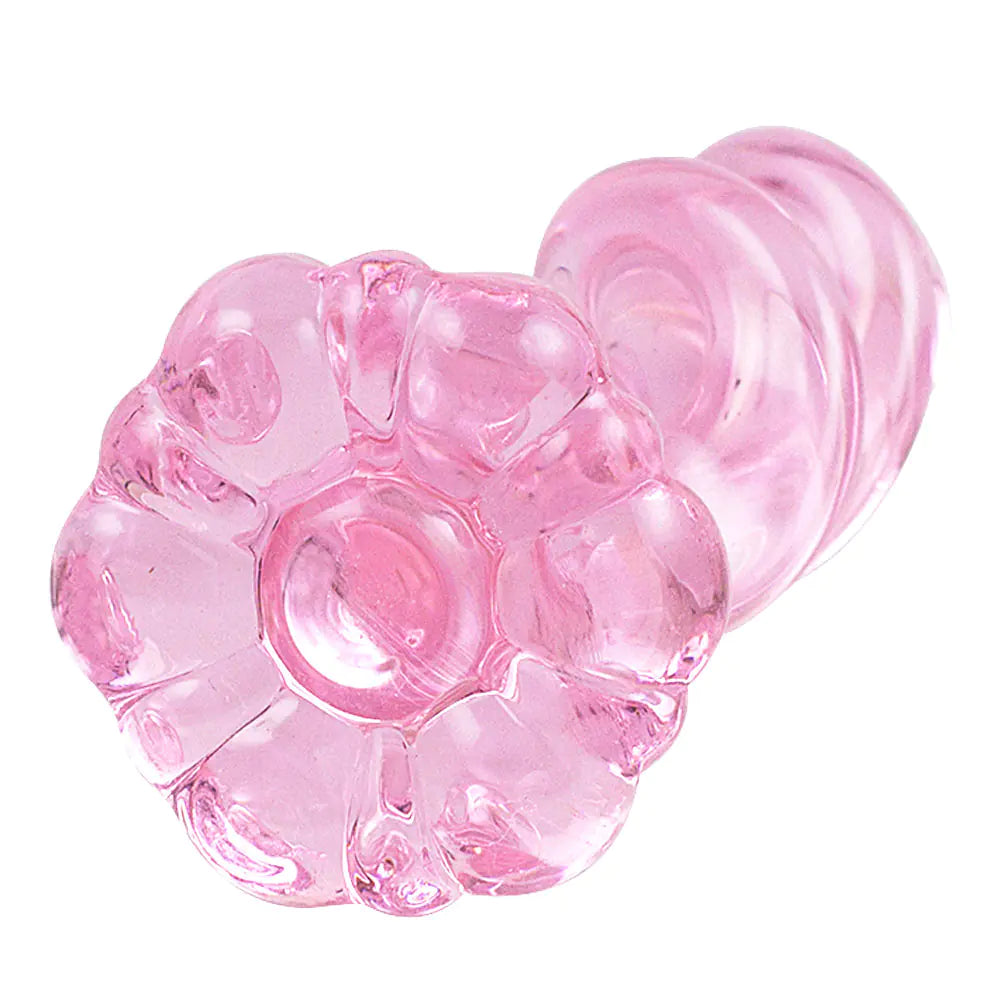 Crystal Glass G-spot Anal Plug for Couples