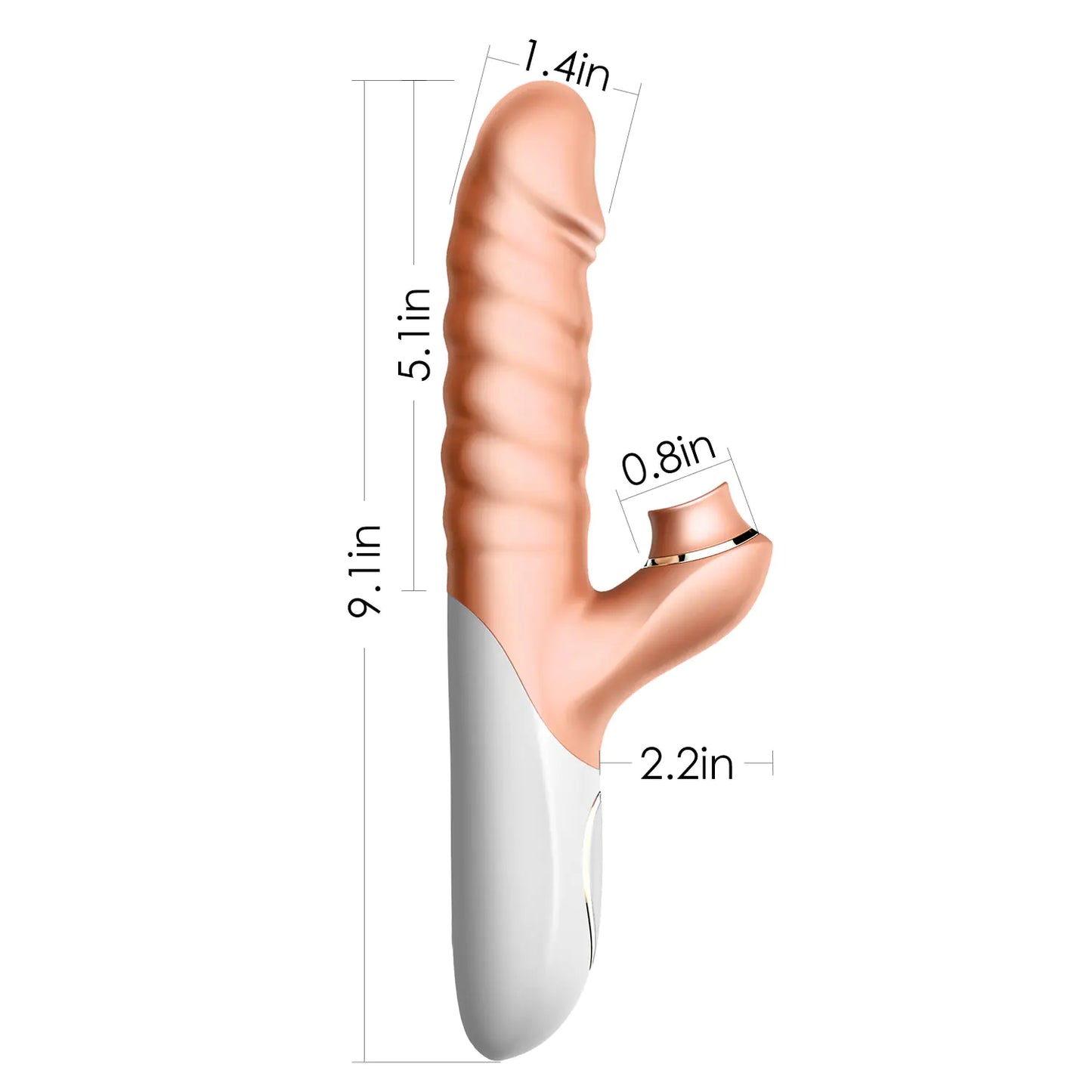 Vibrating G-Spot Massager for Women and Clitoral Stimulator