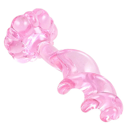 Crystal Glass G-spot Anal Plug for Couples